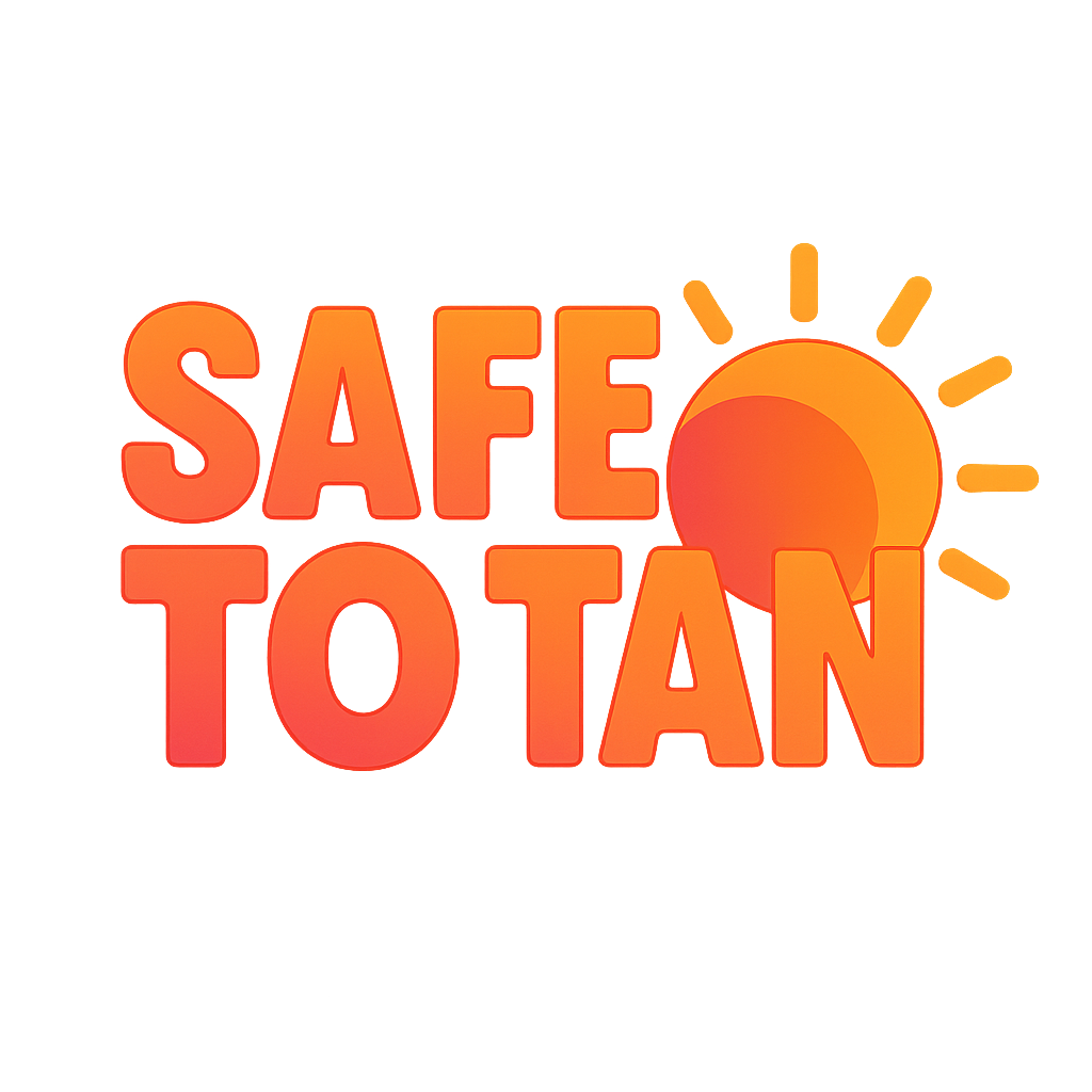 Safe To Tan logo